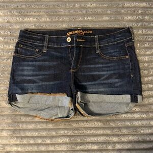 Women's Denim Shorts - Dark Blue
